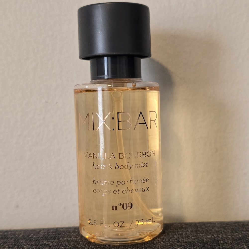 Mix:Bar Vanilla Bourbon Hair & Body Mist 2.5fl Oz 75ml